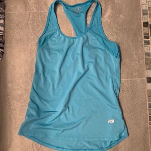 Blue Sports Tank Top